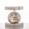 Sienna Glass Christening Friendship Ball – 10cm Handcrafted Silver Glass