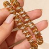SERYNOW 18K Gold Plated Twisted Chain Bracelet for Women, Twist