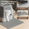 XL Stainless Steel Litter Box with Lid, Plasma Deodorizing Metal