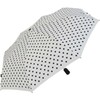 Knirps Large Duomatic Pocket Umbrella Large Duomatic, White-black