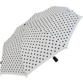 Knirps Large Duomatic Pocket Umbrella Large Duomatic, White-black