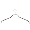 Mawa German Non-Slip Hangers Silhouette 45F 10 Pack Black