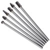 6pcs Tungsten Carbide Aluminum Rotary Files Burr Set 6mm Shank