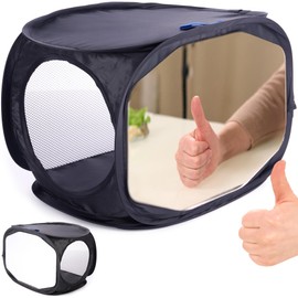 Mirror Therapy Box for Stroke Rehabilitation | Mirror Box Therapy for Stroke Recovery | Hand Recovery Aid | Hand Rehabilitation Equipment | for PLP, CRPS, Peripheral Nerve Injuries & More