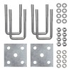 U Bolts & Plate Kit for Boat Trailer Axle Leaf