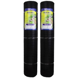 Tenax 2A040006 Deer Net, Black, 7-Feet by 100-Feet (Pack of 2)