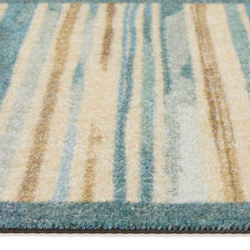 My Mat Watercolour Nylon Indoor Pattern Washable Doormat for Hallway,
