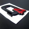 3D Letter Metal Trunk Stelvio Q4 Black red Suitable for