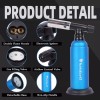 Hotdevil 20g Refillable Butane Torch Industrial Torch Adjustable Double Flame