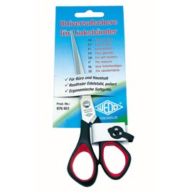 EFCO Universal Lefthander Scissor, Black/Red, 16 cm