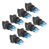 25Pcs Knob Selector Switch Self Locking 3 Speed with Light