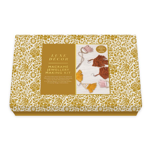 Robert Frederick Luxe Décor Macramé Jewellery Making Kit