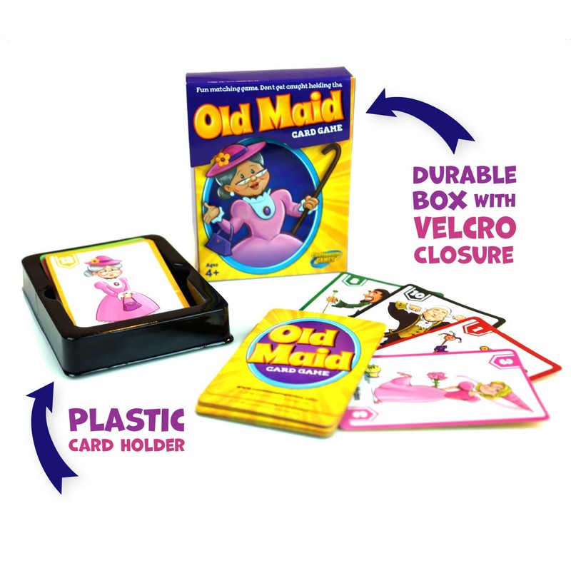 Continuum Games Old Maid Classic Card Game - Children Ages