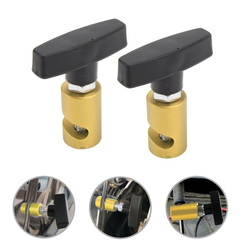 2pcs Lift Support Clamp Hood Strut Clamp and Spark Plug