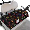 Biyejit Colorful Paws Golf Cart Towel Blanket with 4 Front