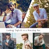 Men's Ivy Gatsby Newsboy Cap - Classic Wool Blend Tweed