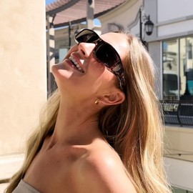 LVIOE Fit Over Glasses Sunglasses Wrap Around Polarized Sunglasses with UV Protection for Men and Women Driving CLS0311