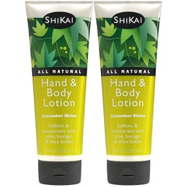 Shikai Naturally Moisturizing Hand & Body Lotion - Cucumber Melon - 8 oz - 2 pk by ShiKai