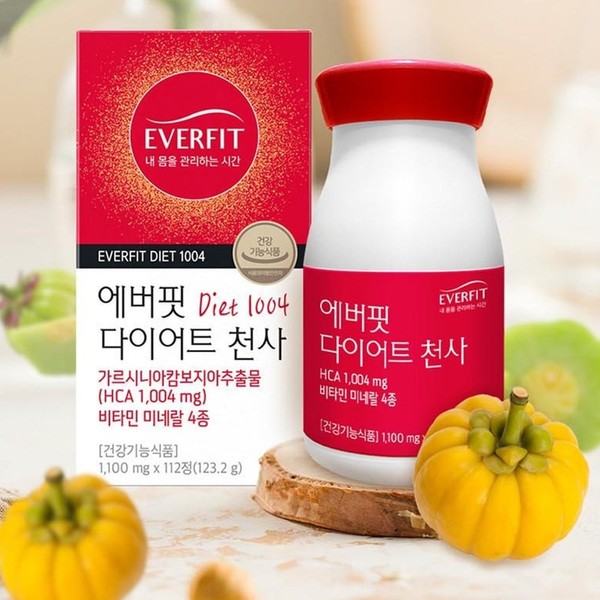 Garcinia Extract Everfit Diet Angel 1100mg 112 tablets / 가르시니아추출물 에버핏 다이어트 천사 1100mg 112정