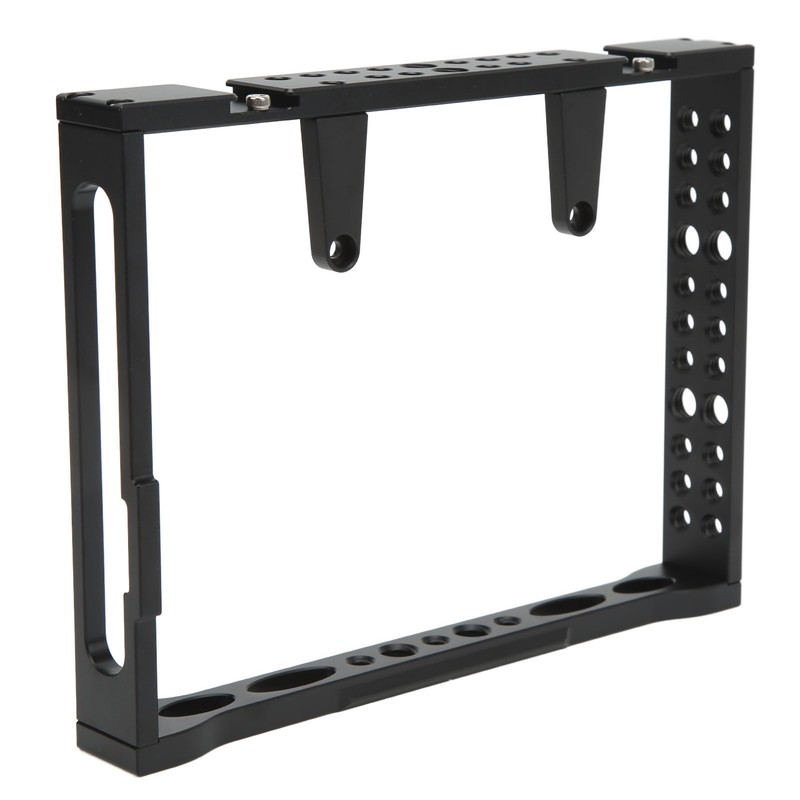 Monitor Cage Aluminum Alloy Multi 1/4 3/8 Holes Professional Camera