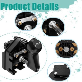 Drive-up Club Car DS Forward Reverse Switch 36v, Club Car Forward and Reverse Switch Assembly with Handle 36 Volt for Club Car DS 1983-Up Gas and Electric Golf Carts, OEM 1011997, 101753003