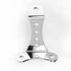 Lexoro Universal No-Brow Headlight Mount Bracket – 3.5″ Riser Spacing,