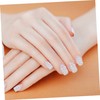 Healeved Nail Art Decorations Compartment Nail Diamond Accessories Box for