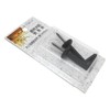 Yamaguchiyasu Manufacturing Wood Receptor Screw Foot Showa Folding Nail (Black)