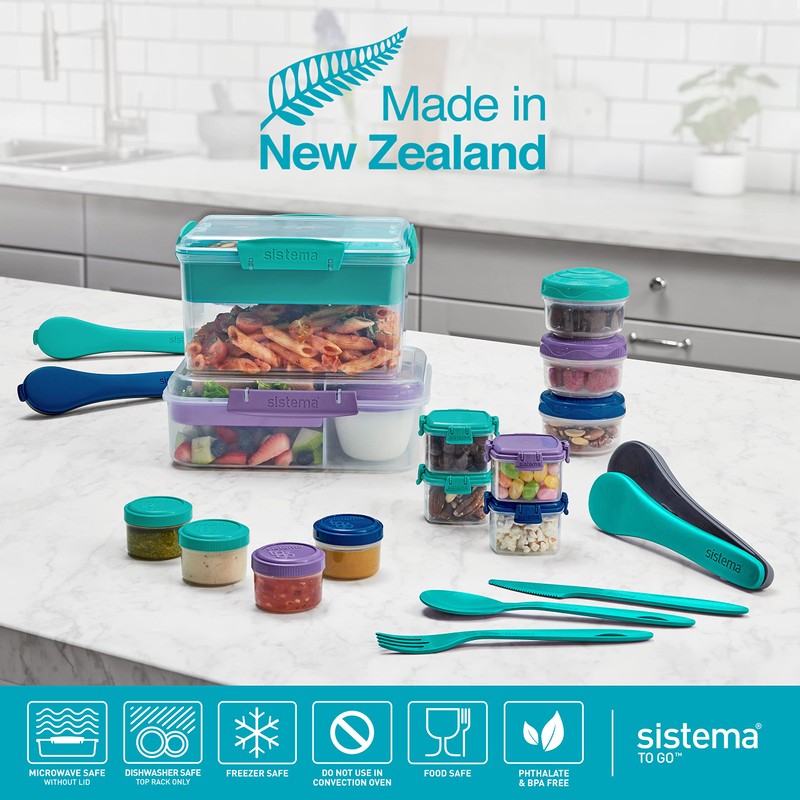 Sistema Bento Box TO GO | Lunch Box with Yoghurt/Fruit