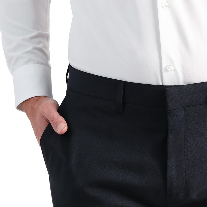 Haggar Men's JMH Premium WoolTailored Fit Suit Separates Jacket, Navy