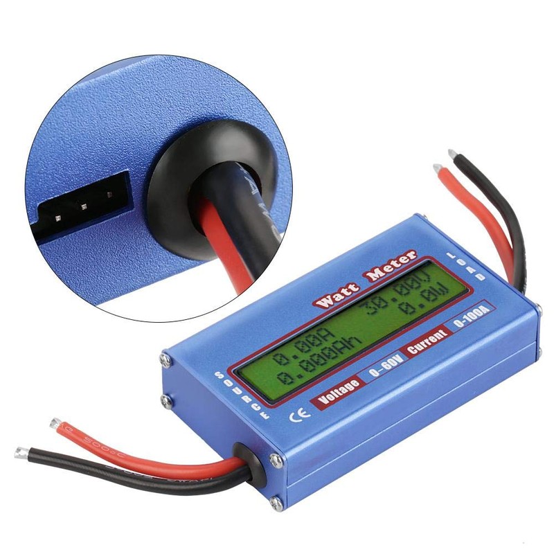 Watt Power Tester, Akozon Power Analyzer DC Digital LCD Power