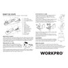 WORKPRO W052002 Block Plane, 1-5/8 In. Wide Blade, Cast Iron