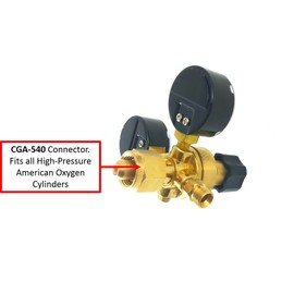 SÜA - Oxygen and Propane Regulators Welding Gas Gauges Pair - Rear Entry - LDP series - Check all the pictures and read the full description of this product to make sure it fits your tanks and hoses