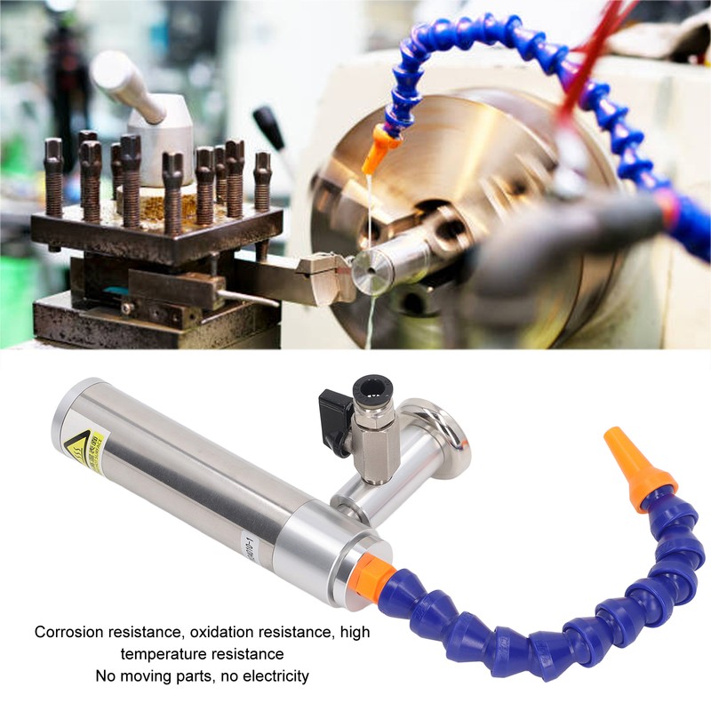5PCS Set Vortex Cold Air Cooling Gun Aluminum Alloy Heat