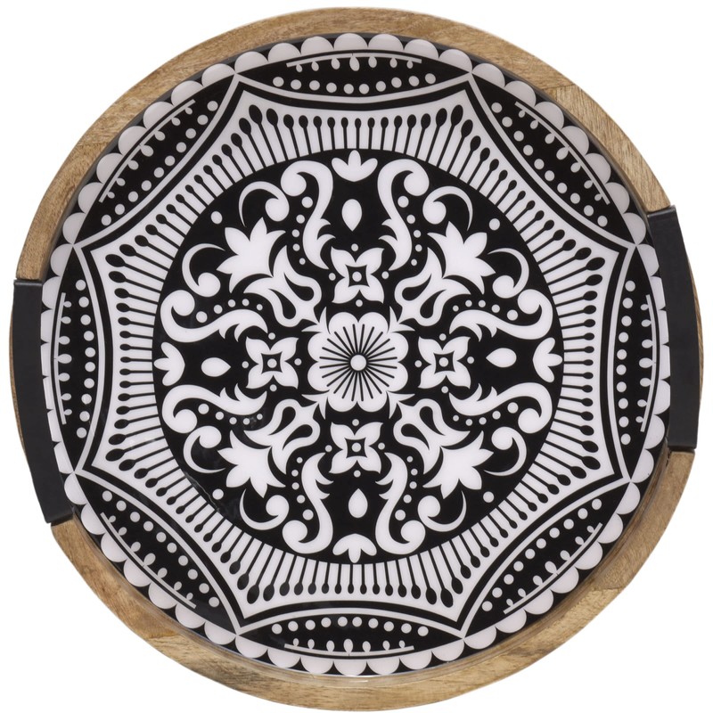 Gourmet Basics by Mikasa Kensington Lazy Susan Serve Tray, 12