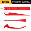 Titan 11568 2-Piece Combination Wedge and Pry Hook Set