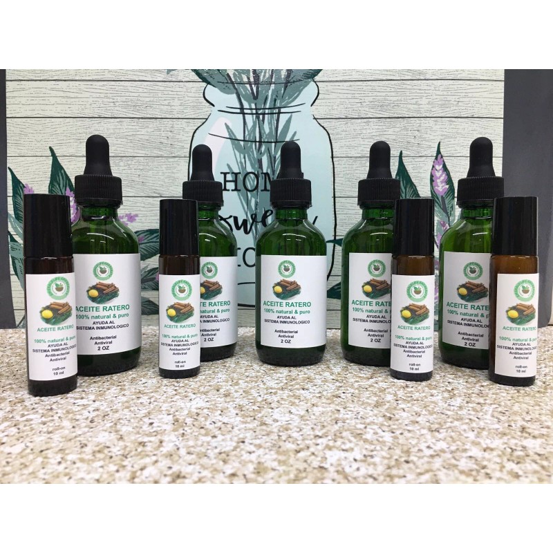 EMERALD LIFE AND BEAUTY Aceite Ratero Orgánico 1 Botella De