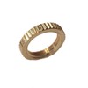 10 x Brass Knurled Nuts M13 x 1 - Cord