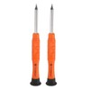sourcing map 2pcs T3 Torx Mini Screwdriver 3mm Torx Head