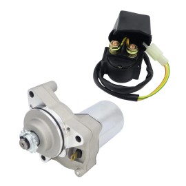 Soarider Chinese 50CC 70CC 90CC 110CC 125CC ATV Starter & Relay 3 Bolt for TAOTAO JETMOTO