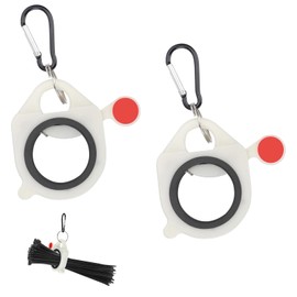 RICISUNG Cable Tie Holder Set of 2, Luminous Zip Tie Organizer for Waist Tools, Wire Organizer, Reusable Zip Tie Holder Tie Organizer, Tie Holder, Heavy Duty, Reduce Waste, Multi-Purpose Use, Improve