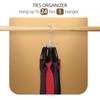 ZEDODIER Belt Hanger, Belt Rack Closet Accessories Organizer, Maximum 24