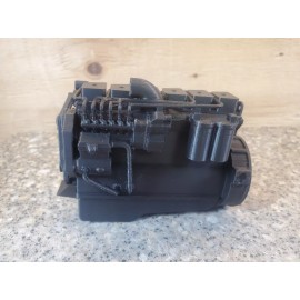 Unbranded 3d Print Cummins 12v Truck Rc 1/10 Scale Engine Motor Diesel