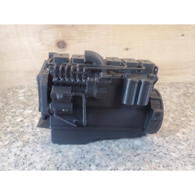 Unbranded 3d Print Cummins 12v Truck Rc 1/10 Scale Engine