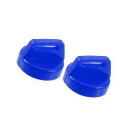 INFINAUTO 2pcs UTV Ignition Key Cover Cap 5433534 for Polaris for Ranger Blue Stylish Design