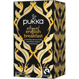 (8 PACK) - Pukka Elegant English Breakfast| 20 Bags |8 PACK - SUPER SAVER