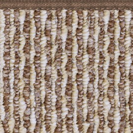 House, Home and More Skid-Resistant Carpet Indoor Area Rug Floor Mat - Praline Brown - 3 Feet X 3 Feet