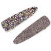 JewelVOX Hair Accessories, Glitter Sequins, Set of 2, Mini Clip,