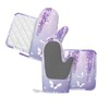 Oven Mitts and Pot Holders Lavender Butterfly Light Purple Flower