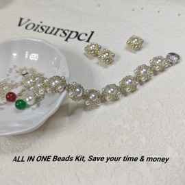 Voisurspcl Bracelet Pattern and Making Kits for Adults, Bracelet Making Kits, DIY Jewelry Arts and Crafts Gifts for Birthday(Video Tutorial Free)